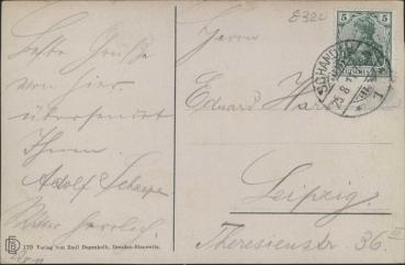 Preview: Bad Schandau 01814 v. Fahrstuhl aus gesehen (1911)