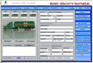 Preview: WR Truck-Verwaltung