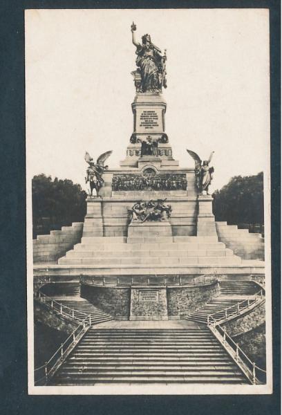 Niederwald Denkmal,  Rüdesheim am Rhein  1925