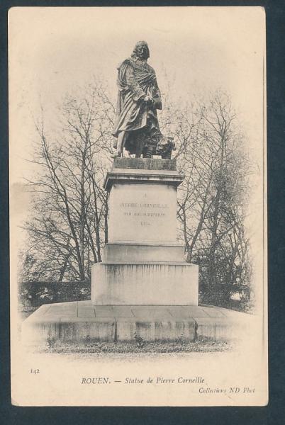 Rouen, Statue de Pierre Corneolle