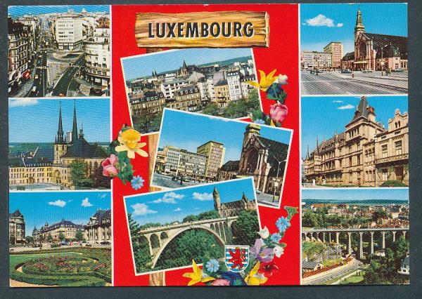 Mehrbildkarte  Luxemburg