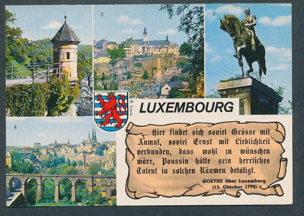 Ville Haute, Statue èquestre de Guillaume II- Luxemburg