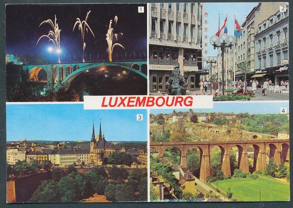 Vue generale- Chathedrale Notre Dame- Luxemburg