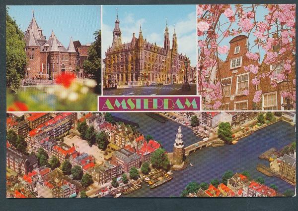 Luftbild von Amsterdam / Holland