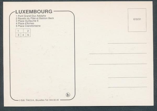 Pont Grand Duc Adolphe-- Luxemburg