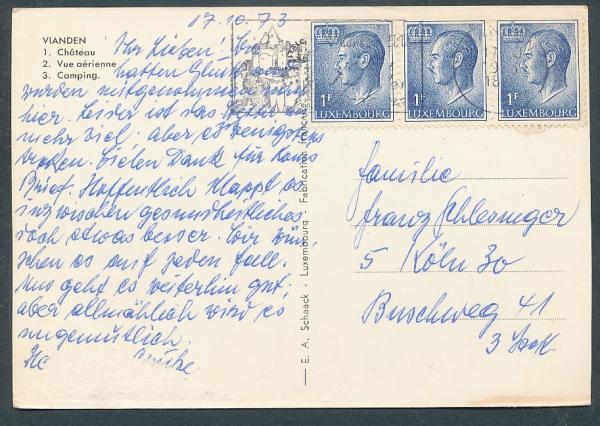 Vianden-Camping, Chathedrale- Luxemburg