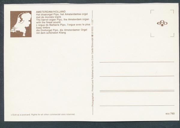 Drehorgel Pipo Amsterdam / Holland