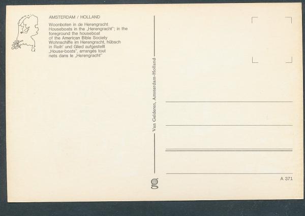 Herengracht in  Amsterdam / Holland