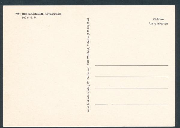 Luftbild von Uhlingen - Birkendorf 79777