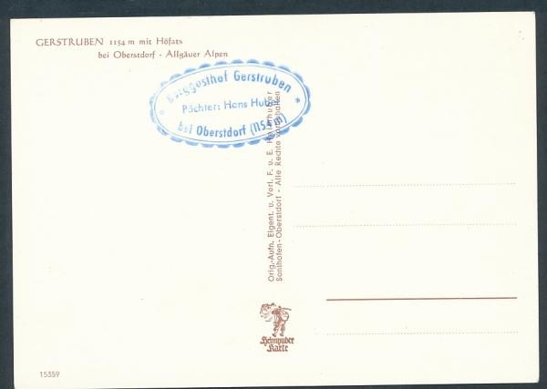 Gerstruben bei Oberstdorf im Allgäu 87561