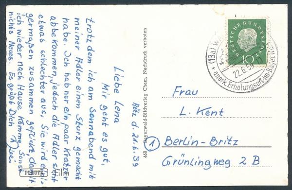 Waldmünchen 93449 - an der Teufelsbrücke -