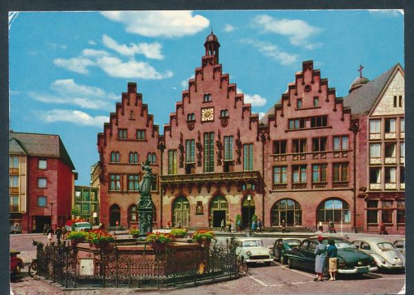 Römer mit Gerechtigkeitsbrunnen Frankfurt am Main 60311