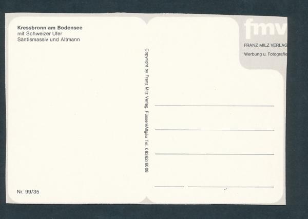 Kressbrunn am Bodensee mit Schweizer Ufer 88079