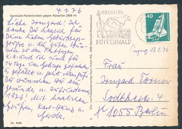 Garmisch-Partenkirchen gegen Alpspitze (2628 m) 82467