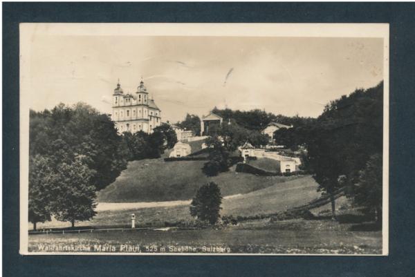 Walfahrtskirche MariaPlain, 525 m Seehöhe, Salzburg