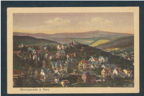 Wernigerode am Harz Ortsübersicht