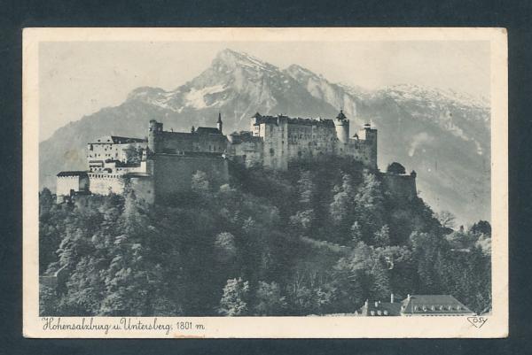 Hohensalzburg am Untersberg 1801 m