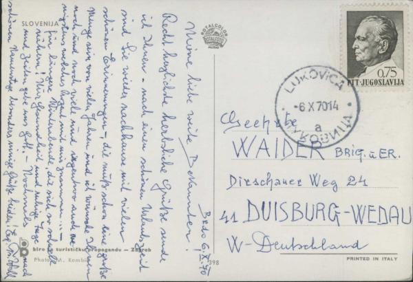 AK  Lukovica - Slowenien  (1970)