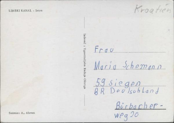 AK  Limski Kanal - Kroatien