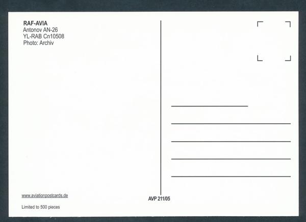 RAF-AVIA, Antonov AN-26