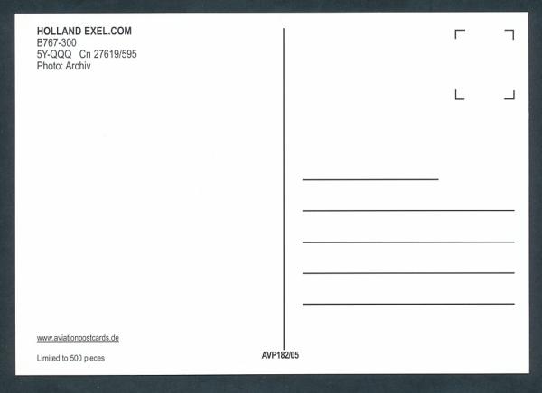 HOLLAND EXEL.COM B767-300