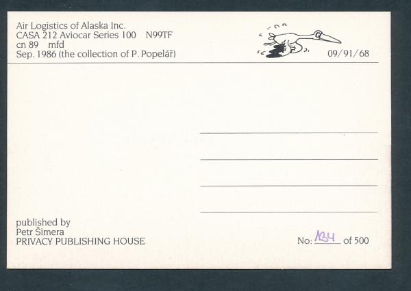 Air Logistics of Alaska Inc., CASA 212 Aviocar Serie 100
