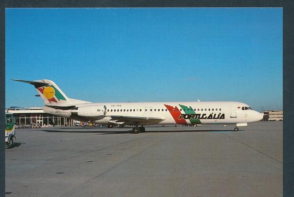 PORTUGALIA, Fokker 100