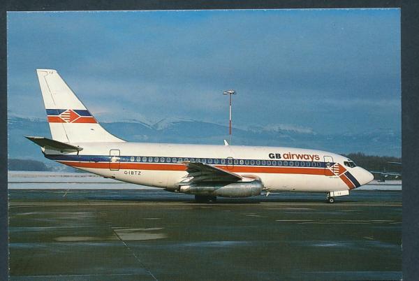GIBRALTAR AIRWAYS, Boeing 737-2U4