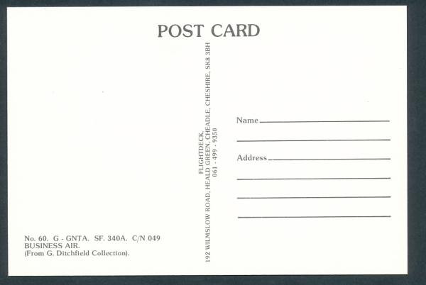 BUSSINESS AIR, SF. 340A,