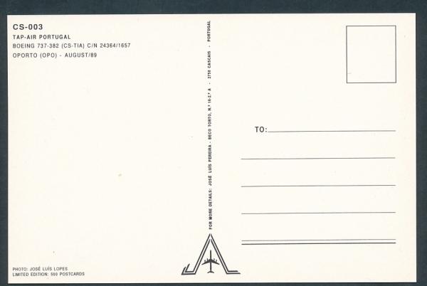 TAP-AIR PORTUGAL, Boeing 737-382