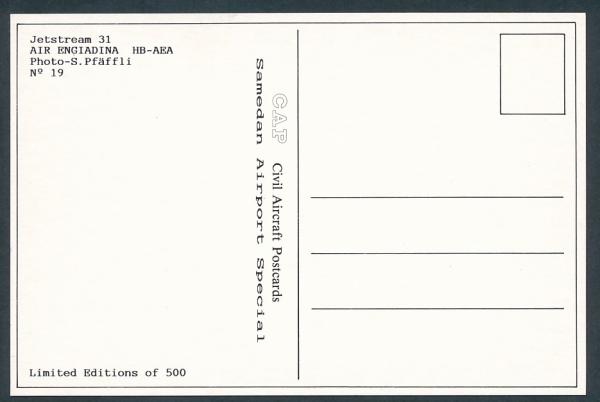 AIR ENGIADINA, Jetream 31