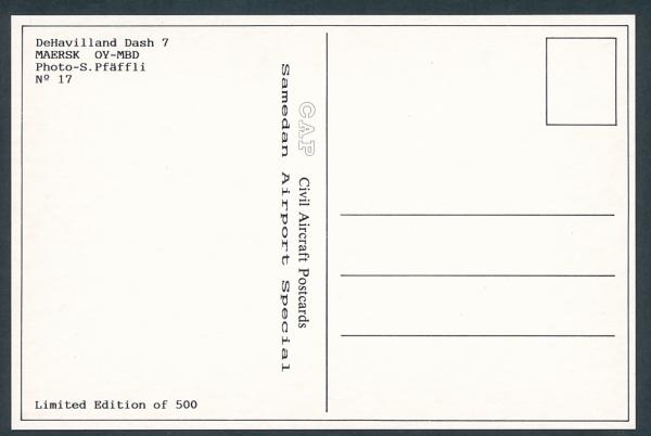 MAERSK, DeHavilland Dash 7