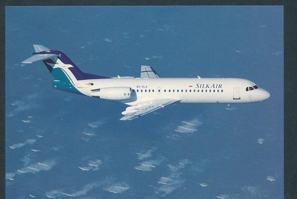 SILK AIR, Fokker 70,
