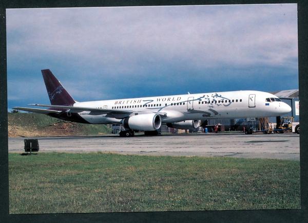 BRITISH WORLD, B757-200,