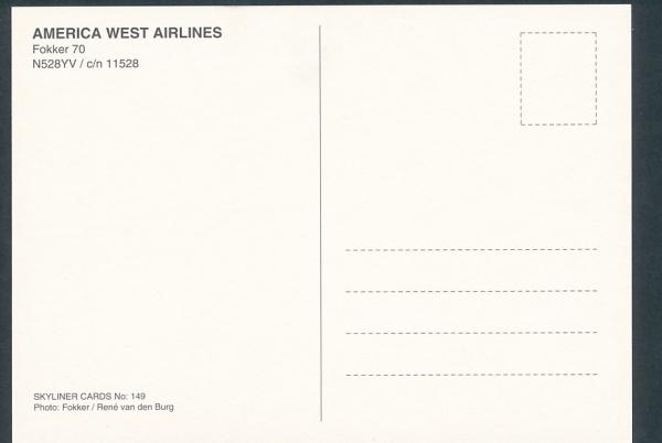 AMERICA WEST AIRLINES