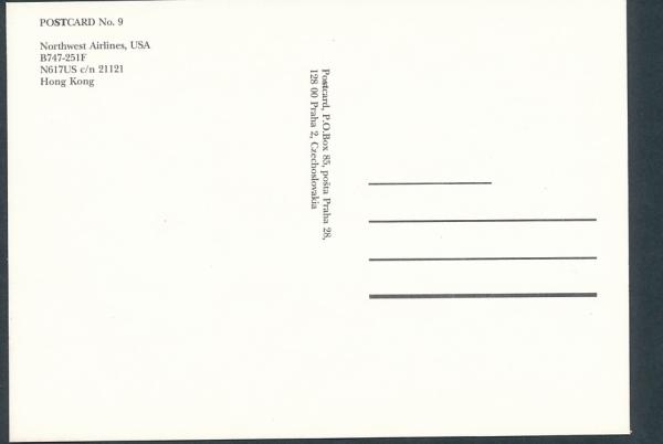 AORTHWEST AIRLINES USA, B747-251F,