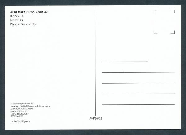 AEROMEXPRESS CARGO, B727-200,