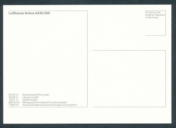 LUFTHANSA, Airbus A340-200,