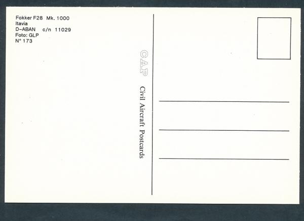 AVIA, Fokker F28 MK,