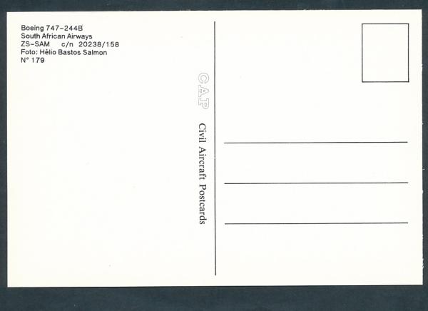 SAA, Boeing 747-244B,