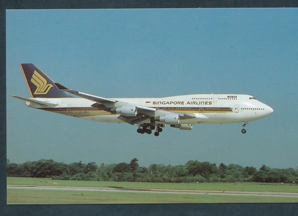 SINGAPORE AIRLINES, B747-400,