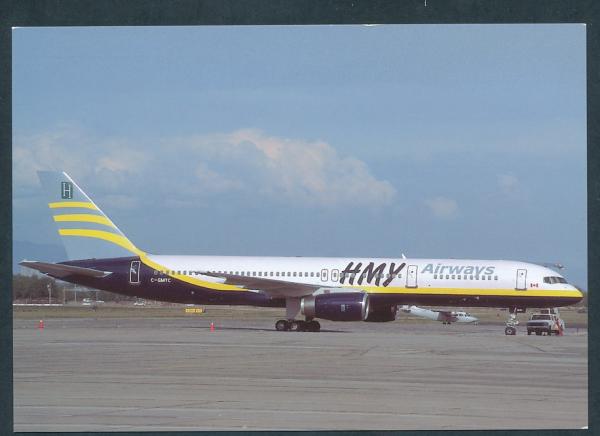HMY AIRWAYS, Boeing B757-200,