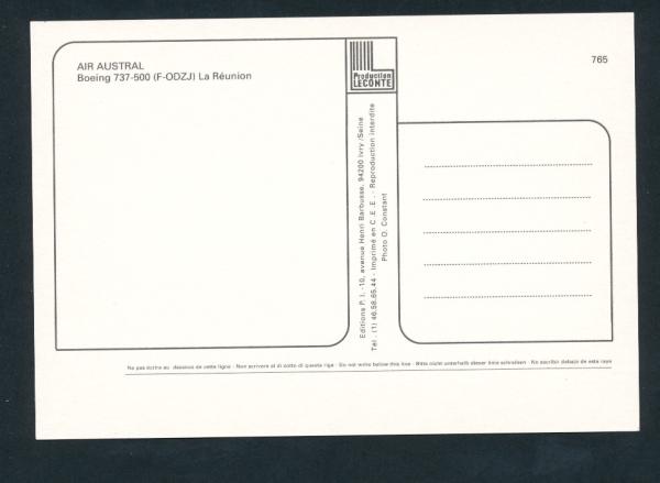 AIR AUSTRAL, Boeing 737-500,