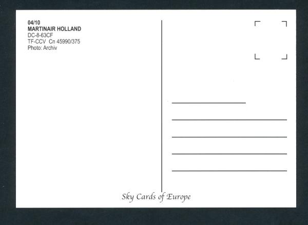 MARTINAIR HOLLAND, DC-8-63CF,