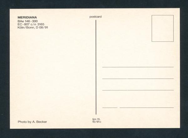 MERAIDIANA, BAe 146-300