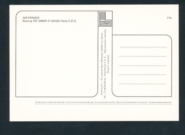 AIR FRANCE, Boeing 767-200ER,