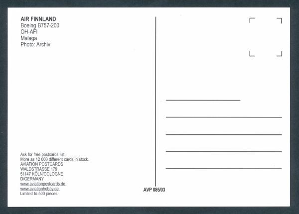 AIR FINNLAND, Boeing B757-200,