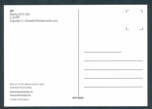 ZIP, Boeing B737-200,