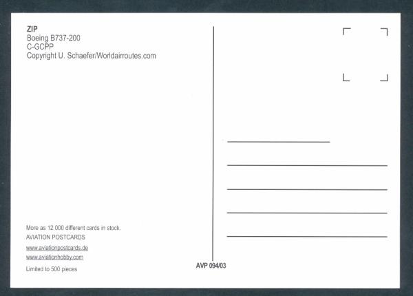 ZIP, Boeing B737-200,