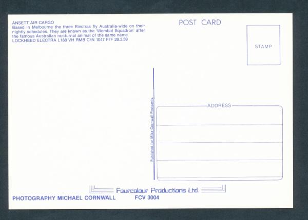 ANSETT AIR CARGO, Lockheed L188 RMB,